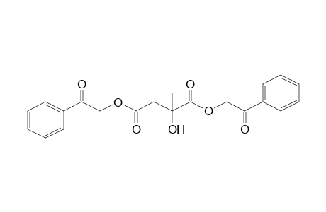 2-Hydroxy-2-methyl-succinic acid, bis-(2-oxo-2-phenyl-ethyl ester