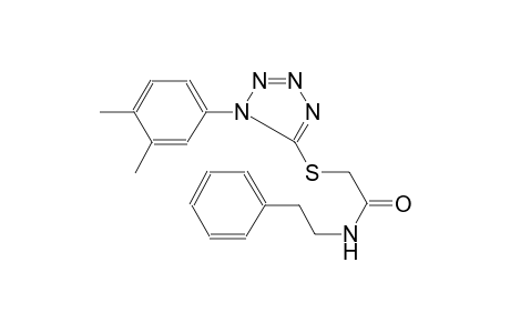 2-[1-(3,4-Dimethyl-phenyl)-1H-tetrazol-5-ylsulfanyl]-N-phenethyl-acetamide