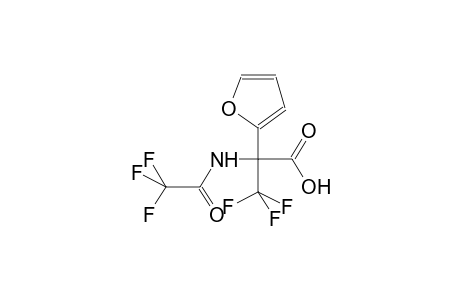 2-(ALPHA-CARBOXY-ALPHA-TRIFLUOROACETAMIDOTRIFLUOROETHYL)FURAN