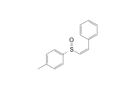 1-Methyl-4-[(Z)-styryl]sulfinyl-benzene
