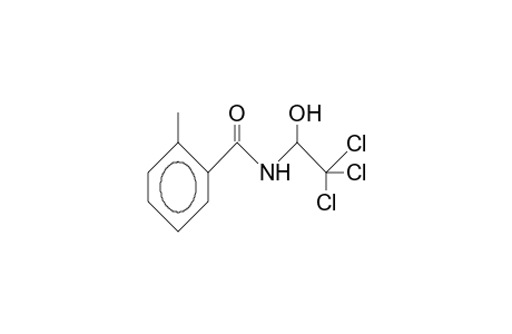 2-Methyl-N-(1-hydroxy-2,2,2-trichloro-ethyl)-benzamide