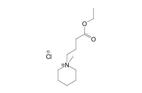 C5H10N(+)(CH3)(CH2)3COOC2H5*CL(-)