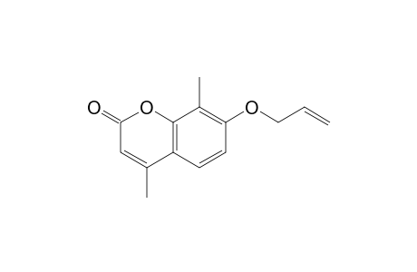 7-(Allyloxy)-4,8-dimethylcoumarin