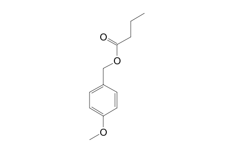 butyric acid, p-methoxybenzyl ester