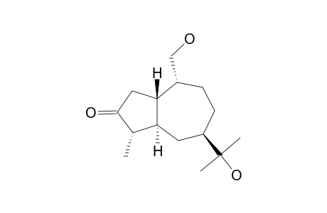 (1S,4S,5R,7R,10R)-11,14-DIHYDROXY-GUAI-3-ONE