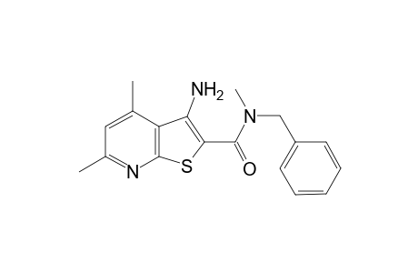 3-Amino-N-benzyl-n,4,6-trimethylthieno[2,3-b]pyridine-2-carboxamide