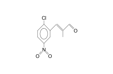 2-Chloro-A-methyl-5-nitro-trans-cinnamaldehyde