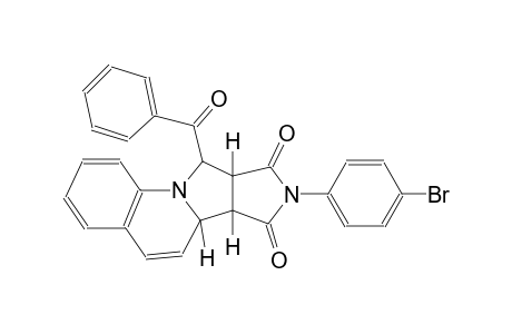 (6aR,6bS,9aR,10S)-10-benzoyl-8-(4-bromophenyl)-9a,10-dihydro-6aH-pyrrolo[3',4':3,4]pyrrolo[1,2-a]quinoline-7,9(6bH,8H)-dione