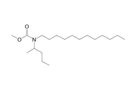 Carbonic acid, monoamide, N-(2-pentyl)-N-dodecyl-, methyl ester