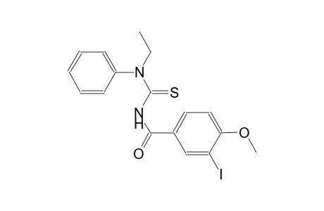 N-ethyl-N'-(3-iodo-4-methoxybenzoyl)-N-phenylthiourea