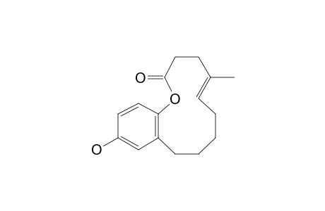 (E)-12-Hydroxy-5-methyl-3,4,7,8,9,10-hexahydro-2H-benzo[B][1]oxacyclododecin-2-one