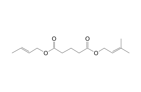 Glutaric acid, 3-methylbut-2-en-1-yl but-2-en-1-yl ester