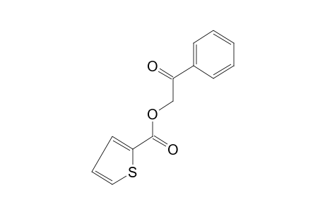 2-thiophenecarboxylic acid, phenacyl ester