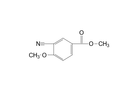 3-cyano-p-anisic acid, methyl ester