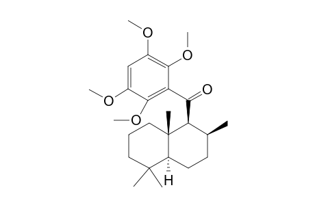 (Decahydro-2,5,5,8a-tetramethylnaphthalene-1-yl)-(2',3',5',6'-tetramethylphenyl)methanone