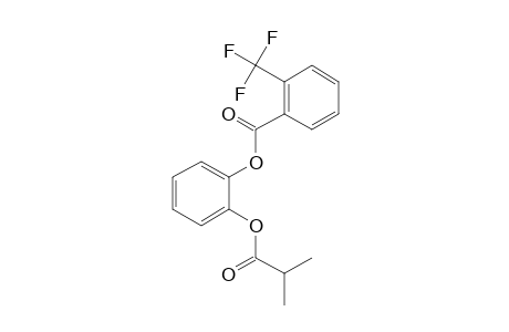 1,2-Benzenediol, o-(2-(trifluoromethyl)benzoyl)-o'-(isobutyryl)-