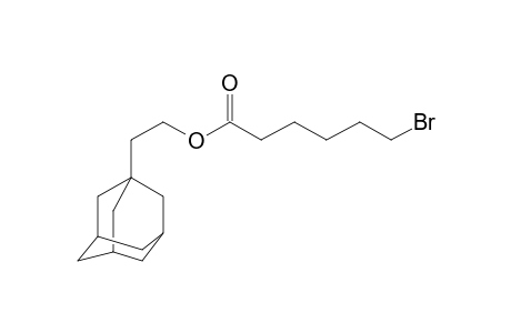 6-Bromohexanoic acid, 2-(1-adamantyl)ethyl ester