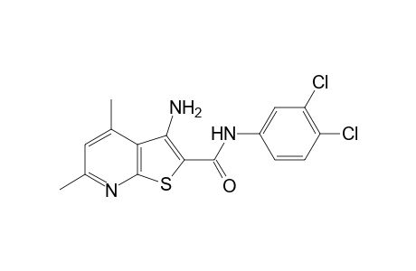 3-amino-3',4'-dichloro-4,6-dimethylthieno[2,3-b]pyridine-2-carboxanilide