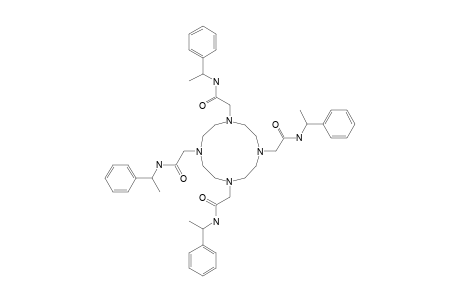 1,4,7,10-TETRAKIS-[R-1-(1-PHENYL)-ETHYLCARBONYL-METHYL]-1,4,7,10-TETRA-AZA-CYCLODODECANE