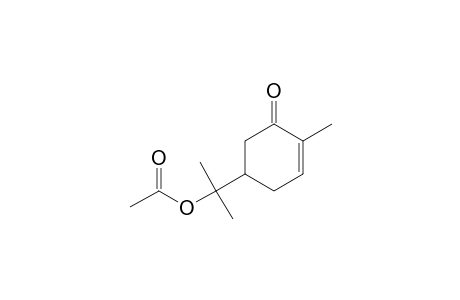 5-(1-Acetoxy-1-methyl-ethyl)-2-methyl-2-cyclohexen-1-one