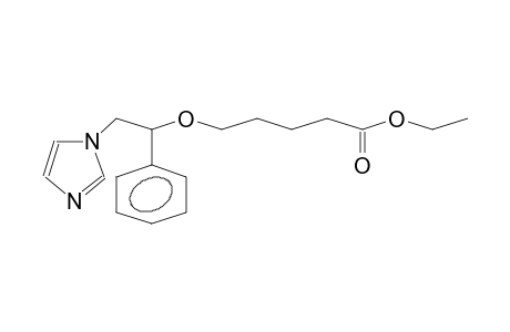 PENTANOIC ACID, 5-[2-(1H-IMIDAZOL-1-YL-METHYL)-1-PHENYLETHOXY]-ETHYL ESTER