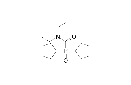 dicyclopentyl-N,N-diethylphosphinecarboxamide oxide