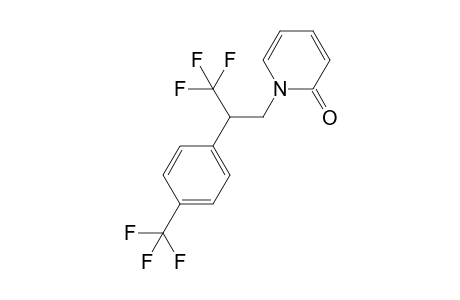 1-(3,3,3-Trifluoro-2-(4-(trifluoromethyl)phenyl)propyl)pyridin-2(1H)-one