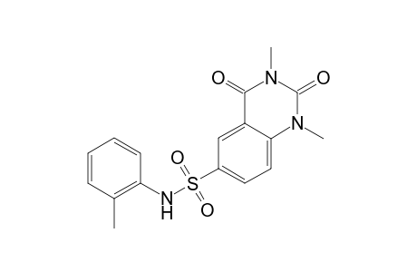 6-Quinazolinesulfonamide, 1,2,3,4-tetrahydro-1,3-dimethyl-N-(2-methylphenyl)-2,4-dioxo-