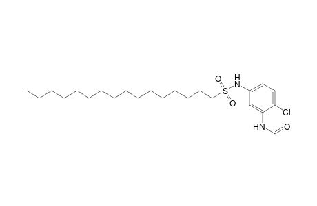 1-Hexadecanesulfonamide, N-[4-chloro-3-(formylamino)phenyl]-