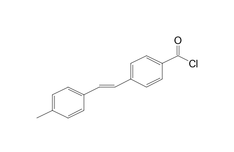 4-(2-p-Tolylvinyl)benzoyl chloride