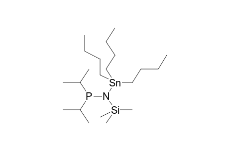 N-TRIMETHYLSILYL-N-TRIBUTYLSTANNYL-P,P-DIISOPROPYLAMINOPHOSPHINE(CONFORMER 1)