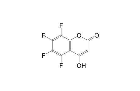 5,6,7,8-tetrafluoro-4-hydroxy-2H-chromen-2-one
