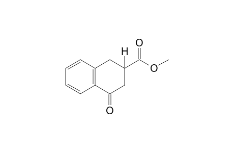 4-oxo-1,2,3,4-tetrahydro-2-naphthoic acid, methyl ester