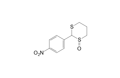 2-(p-nitrophenyl) -m-dithiane,1-oxide