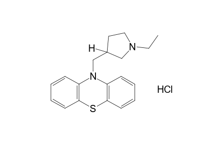 10-[(1-ethyl-3-pyrrolidinyl)methyl]phenothiazine, monohydrochloride