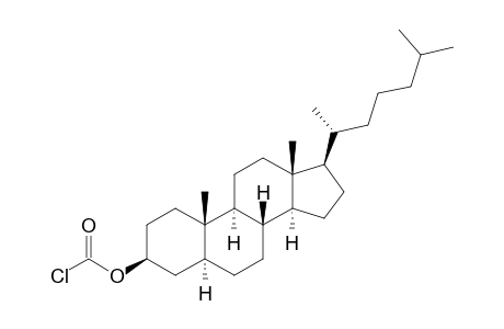 5α-cholestan-3β-ol, chloroformate