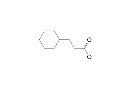 Cyclohexanepropanoic acid, methyl ester