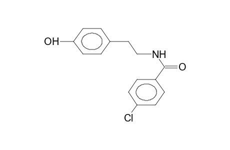 4-Chloro-N-[2-(4-hydroxyphenyl)ethyl]benzamide