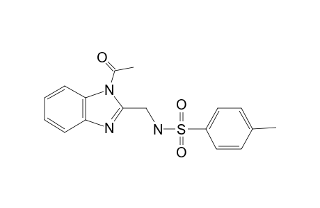 N-(1H-Benzimidazol-2-ylmethyl)-4-methylbenzenesulfonamide, N1-acetyl-