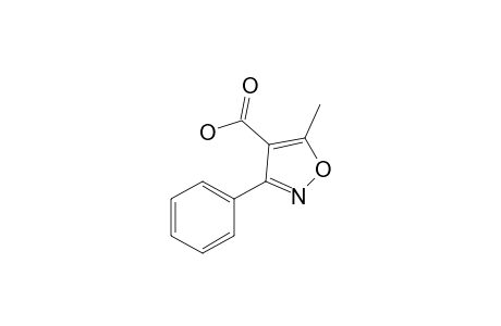 5-methyl-3-phenyl-4-isoxazolecarboxylic acid