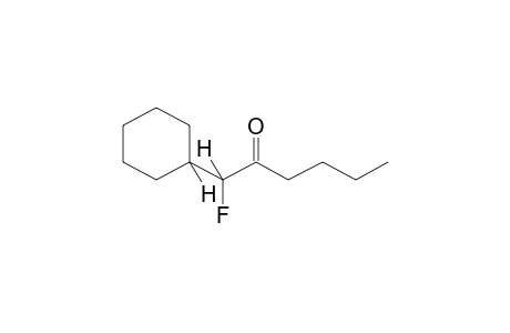 6-FLUORO-6-CYCLOHEXYLHEPTAN-5-ONE