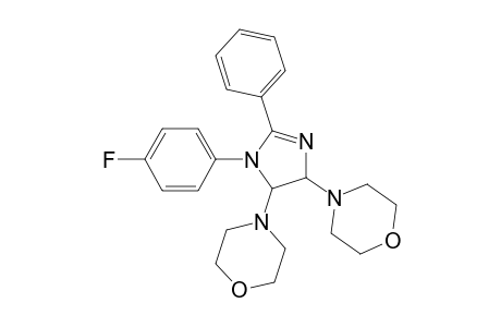 4-[1-(4-Fluorophenyl)-5-(4-morpholinyl)-2-phenyl-4,5-dihydroimidazol-4-yl]morpholine