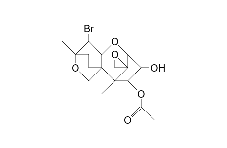 4b-Acetoxy-10b-bromo-3a-hydroxy-9a,15:12,13-diep oxy-trichothecane