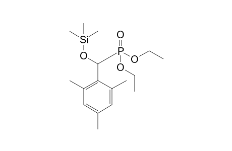 Diethyl .alpha.-trimethylsiloxy-2,4,6-trimethylbenzylphosphonate