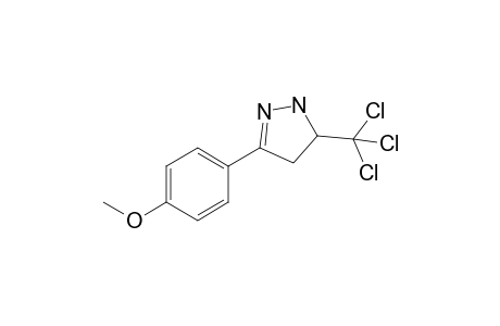 5-Trichloromethyl-3-(4-methoxyphenyl)-2-pyrazoline