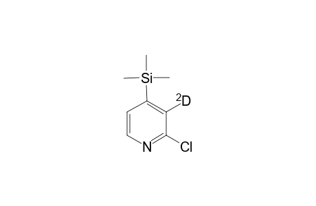 2-Chloro-[3-2H]-4-pyridyl(trimethyl)silane