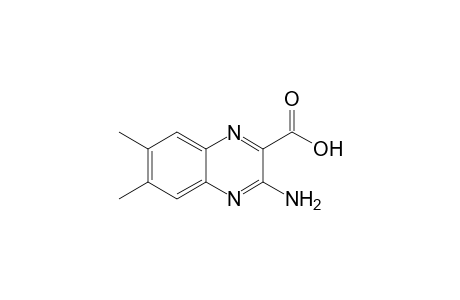 3-Amino-6,7-dimethyl-2-quinoxalinecarboxylic acid