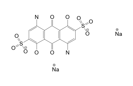 2,6-Anthracenedisulfonic acid, 4,8-diamino-9,10-dihydro-1,5-dihydroxy-9,10-dioxo-