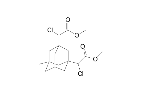 alpha,alpha'-Dichloro-5-methyl-1,3-adamantanediacetic acid, dimethyl ester