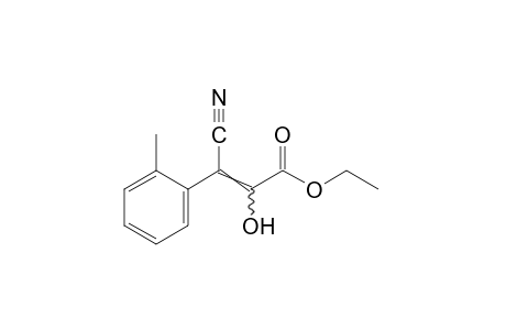 beta-CYANO-alpha-HYDROXY-o-METHYLCINNAMIC ACID, ETHYL ESTER